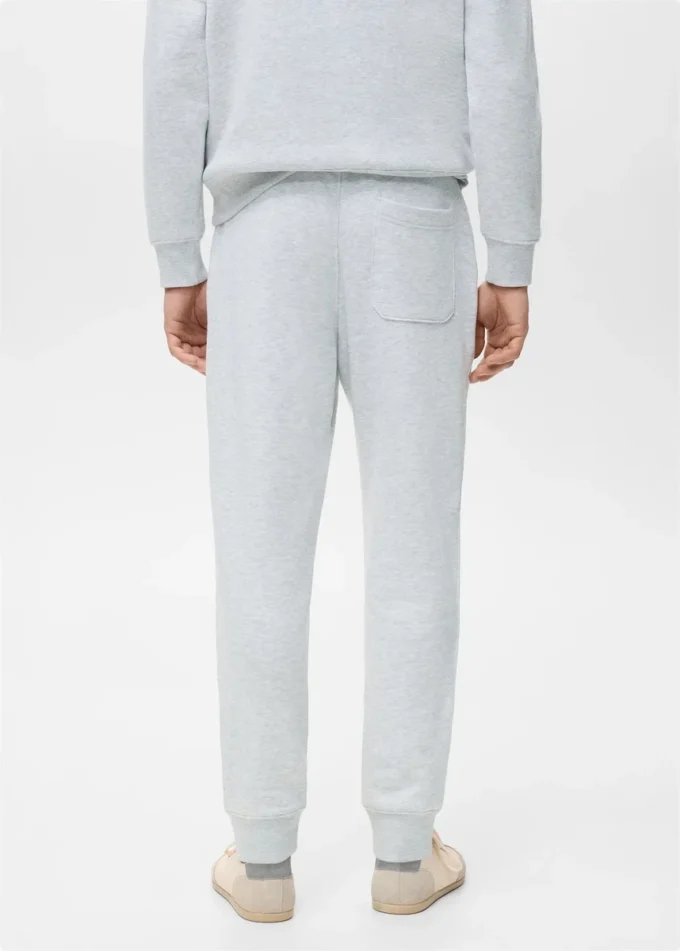 Baumwoll-Jogginghose mit elastischem Bund Baumwoll-Jogginghose mit elastischem Bund