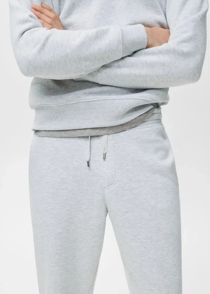 Baumwoll-Jogginghose mit elastischem Bund Baumwoll-Jogginghose mit elastischem Bund