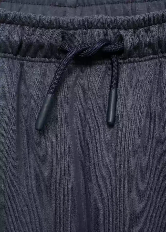 Baumwoll-Jogginghose mit elastischem Bund Baumwoll-Jogginghose mit elastischem Bund