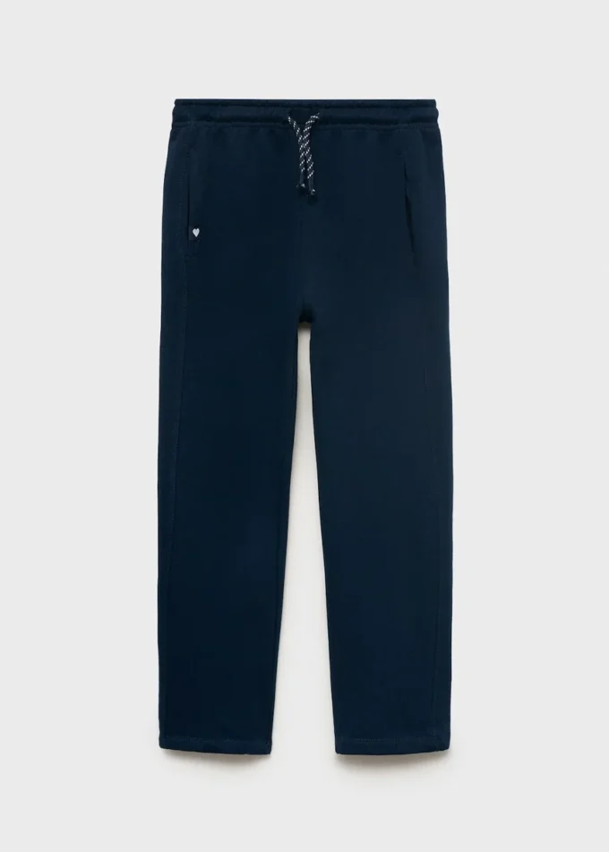Baumwoll-Jogginghose mit elastischem Bund Baumwoll-Jogginghose mit elastischem Bund