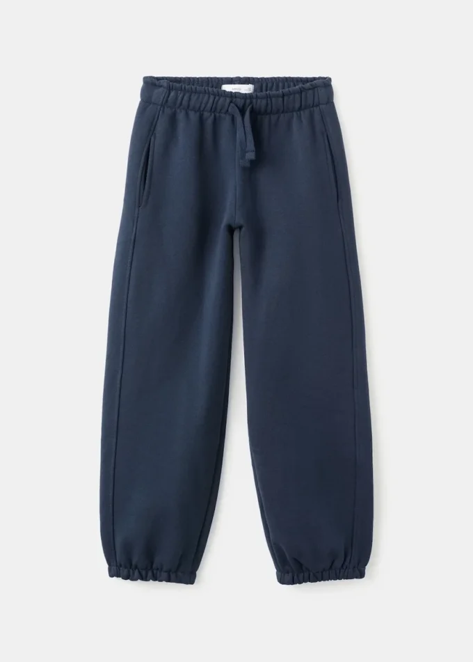 Baumwoll-Jogginghose mit elastischem Bund Baumwoll-Jogginghose mit elastischem Bund