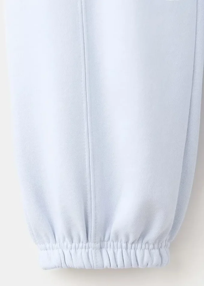 Baumwoll-Jogginghose mit elastischem Bund Baumwoll-Jogginghose mit elastischem Bund