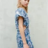Baumwoll-Jumpsuit mit Print