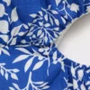 Baumwoll-Jumpsuit mit Print