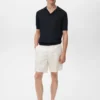 Baumwoll-Poloshirt mit Mikrostruktur Baumwoll-Poloshirt mit Mikrostruktur