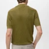 Baumwoll-Poloshirt mit Mikrostruktur Baumwoll-Poloshirt mit Mikrostruktur