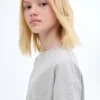 Baumwoll-T-Shirt mit Knoten Baumwoll-T-Shirt mit Knoten