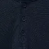 Baumwoll-T-Shirt mit Knöpfen
