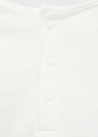 Baumwoll-T-Shirt mit Tasche