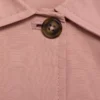 Baumwoll-Trenchcoat mit Knopfleiste