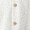 Baumwollbluse mit Blumenmuster