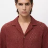 Baumwollbluse mit Spitzendetails Baumwollbluse mit Spitzendetails