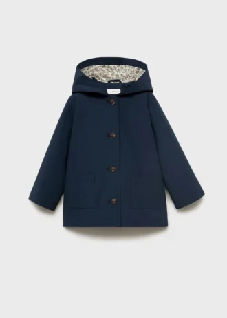 Baumwolljacke mit Kapuze