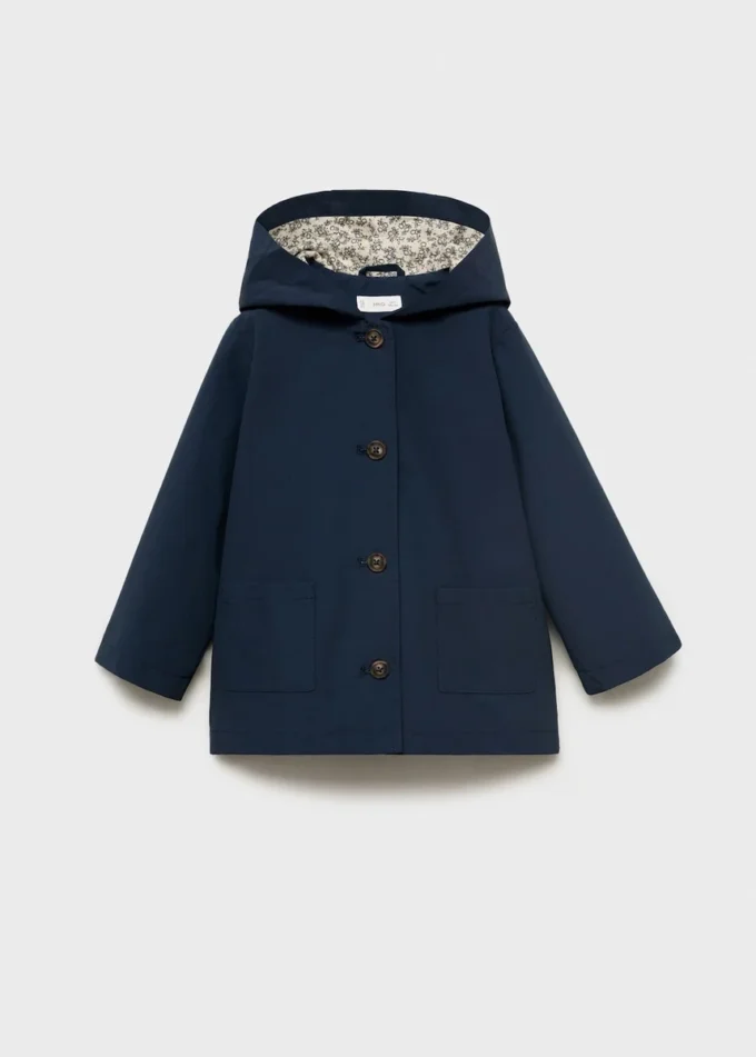 Baumwolljacke mit Kapuze Baumwolljacke mit Kapuze