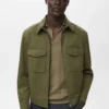 Baumwolljacke mit Taschen Baumwolljacke mit Taschen