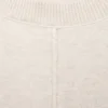 Baumwollpullover mit Ziernähten Baumwollpullover mit Ziernähten