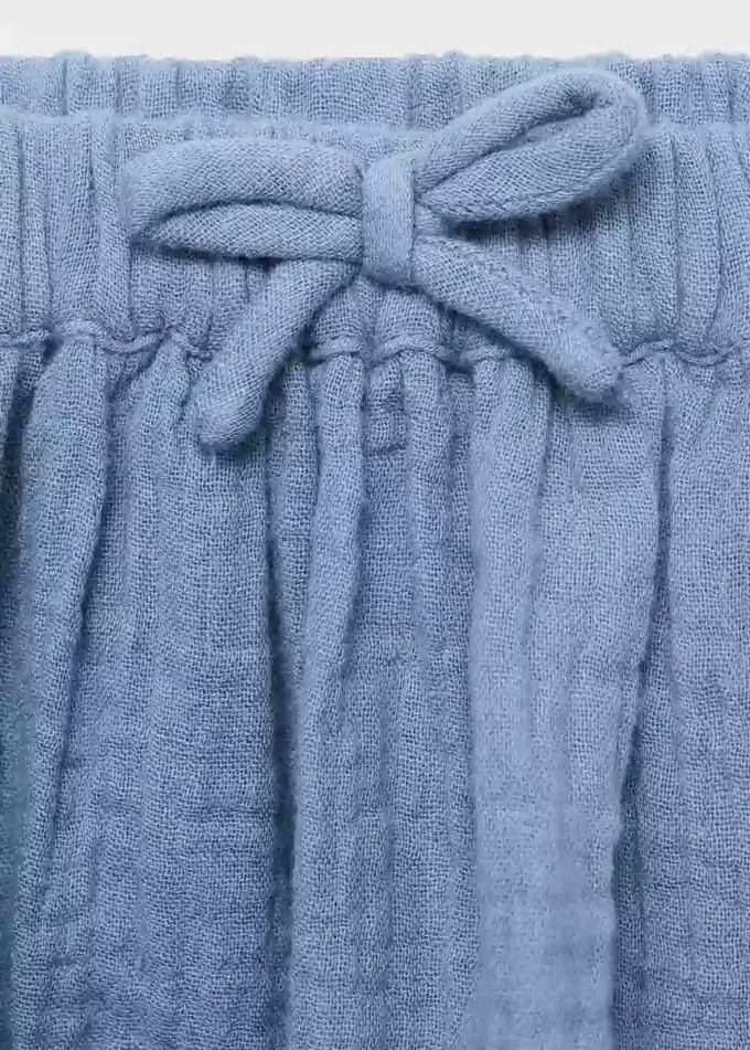 Baumwollrock mit Schleife Baumwollrock mit Schleife