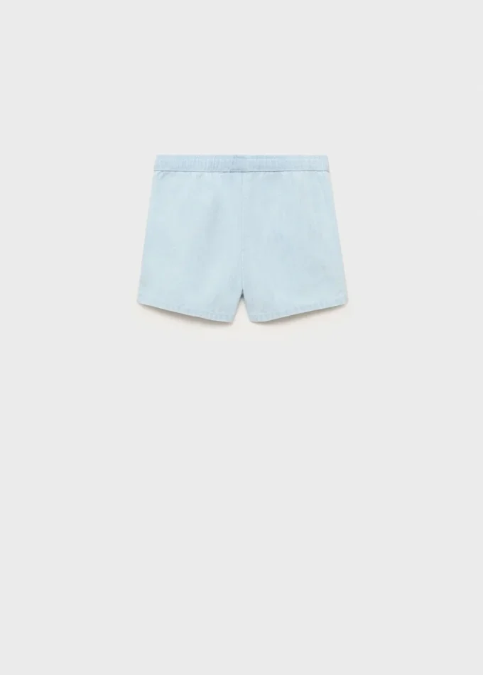 Baumwollshorts in Denim-Optik Baumwollshorts in Denim-Optik