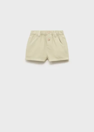 Baumwollshorts in Denim-Optik