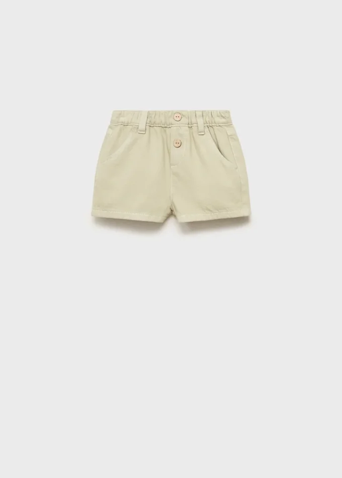 Baumwollshorts in Denim-Optik Baumwollshorts in Denim-Optik