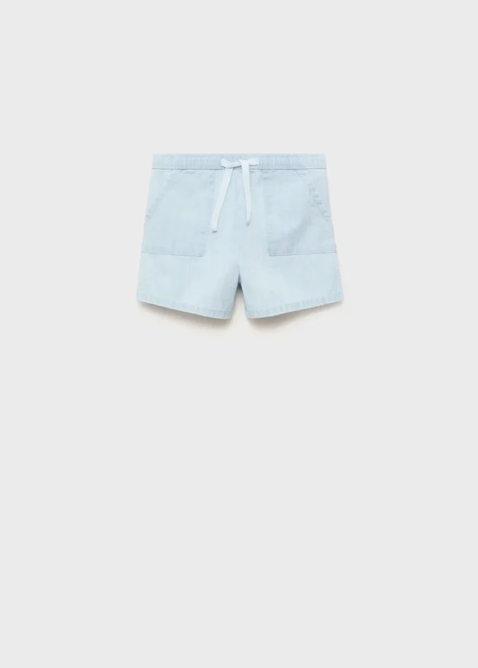 Baumwollshorts in Denim-Optik Baumwollshorts in Denim-Optik
