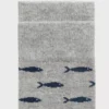 Baumwollsocken mit Fischprint