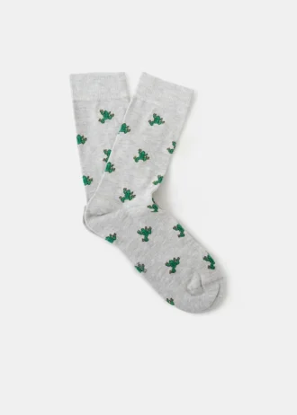 Baumwollsocken mit Froschmuster