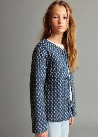 Bedruckte Baumwolljacke