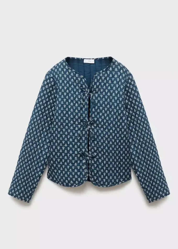 Bedruckte Baumwolljacke Bedruckte Baumwolljacke
