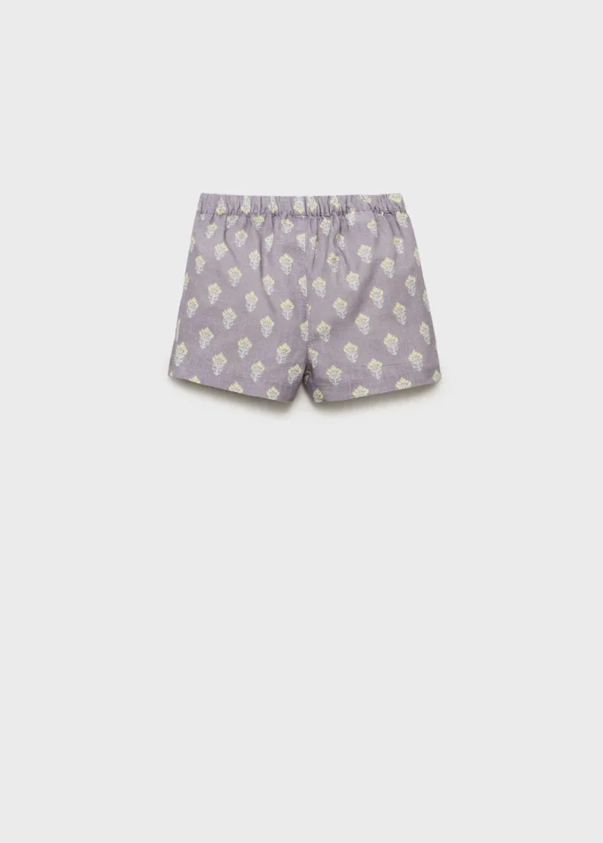 Bedruckte Baumwollshorts Bedruckte Baumwollshorts