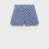 Bedruckte Leinen-Shorts Bedruckte Leinen-Shorts