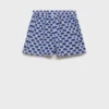 Bedruckte Leinen-Shorts Bedruckte Leinen-Shorts