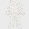 Bedruckter Baumwollpyjama