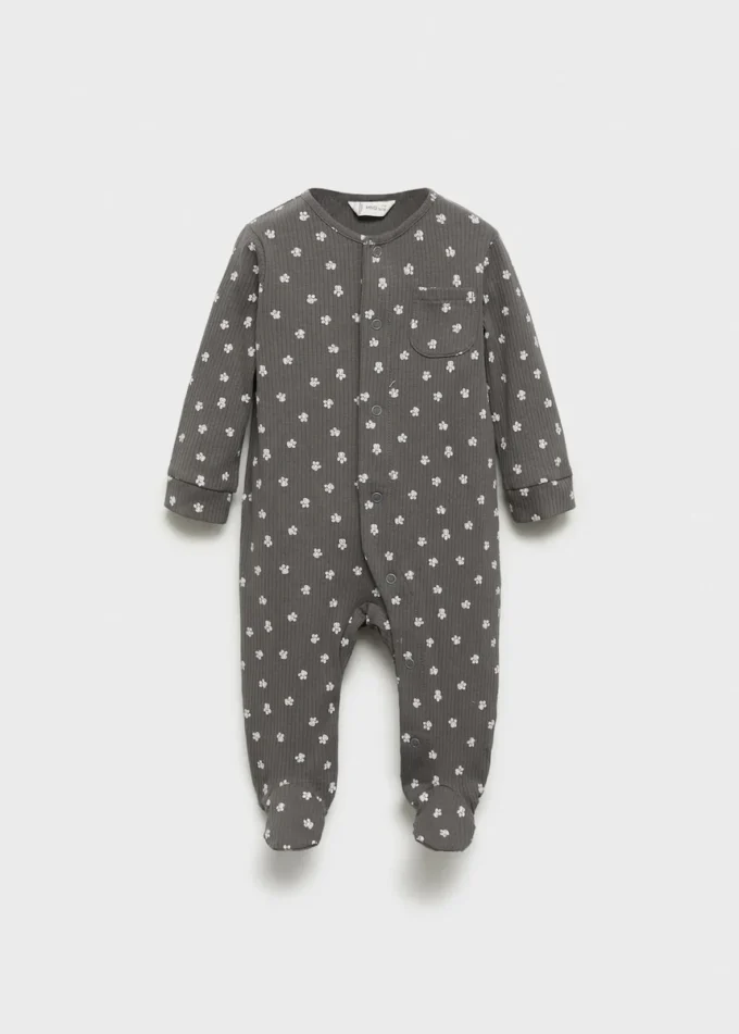 Bedruckter Body-Pyjama