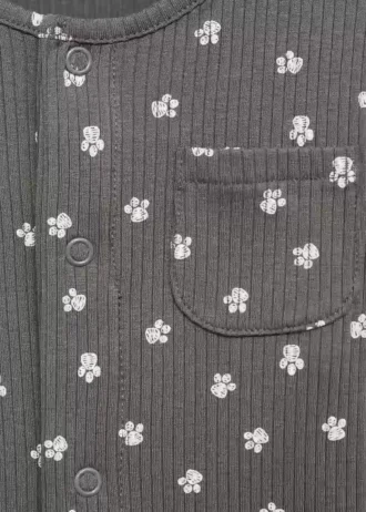 Bedruckter Body-Pyjama