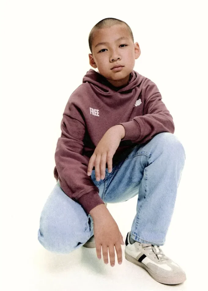 Bedruckter Hoodie