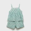 Bedruckter kurzer Pyjama Bedruckter kurzer Pyjama