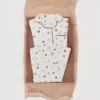 Bedruckter langer Pyjama
