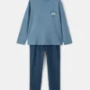 Bedruckter langer Pyjama Bedruckter langer Pyjama