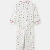 Bedruckter langer Pyjama