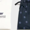 Bedruckter langer Pyjama mit Kaninchenmotiv