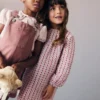 Bedrucktes kurzes Kleid Bedrucktes kurzes Kleid