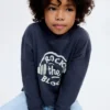 Bedrucktes Langarm-T-Shirt