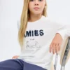 Bedrucktes Langarm-T-Shirt Bedrucktes Langarm-T-Shirt