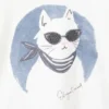 Bedrucktes Langarm-T-Shirt