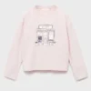 Bedrucktes Langarm-T-Shirt MANGO USA