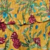 Bedrucktes Rüschenkleid