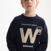 Bedrucktes Sweatshirt aus Baumwolle Bedrucktes Sweatshirt aus Baumwolle