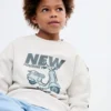 Bedrucktes Sweatshirt aus Baumwolle
