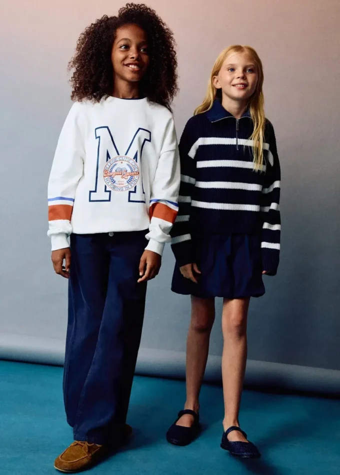 Bedrucktes Sweatshirt aus Baumwolle